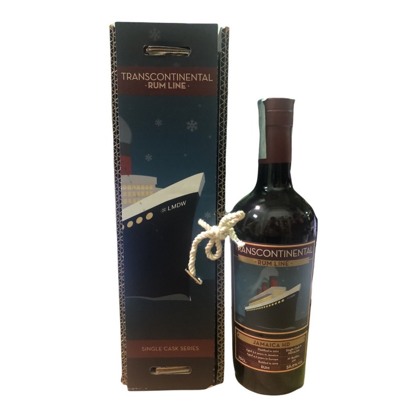 TRCL RUM LINE JAMAICA 2012 HAMPDEN 56,9° CL 70 LMD TRCL RUM LINE JAMAICA 2012 HAMPDEN 56,9° CL 70 LMD