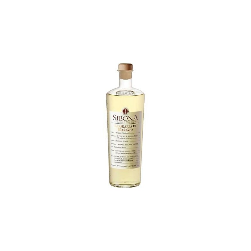 GRAPPA DI MOSCATO 40% LT 1,5   SIBONA