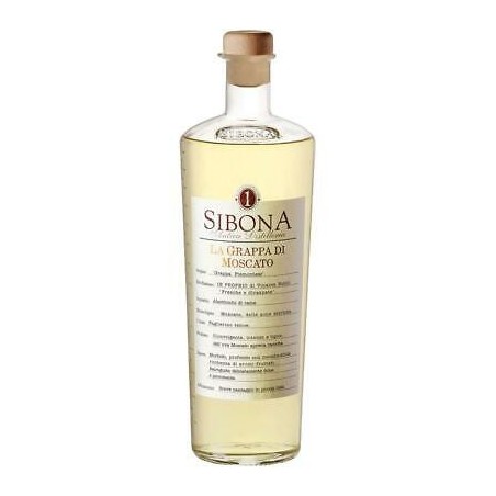 GRAPPA DI MOSCATO 40% LT 1,5   SIBONA