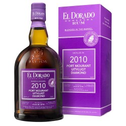 RUM EL DORADO PURPLE UITVLUGT PORTMOURANT '10 CL70