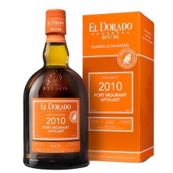 RUM EL DORADO ORANGE UITVLUGT PORTMOURANT '10 CL70