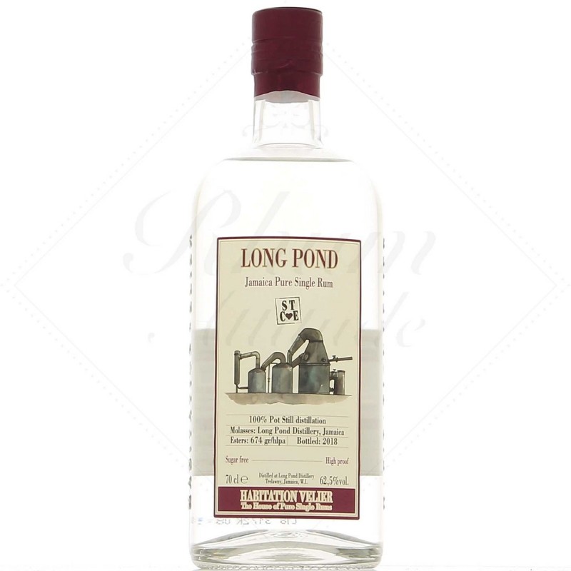 RUM LONGPOND STCE WHITE 62,5° CL 70 JAMAICA RUM LONGPOND STCE WHITE 62,5° CL 70 JAMAICA