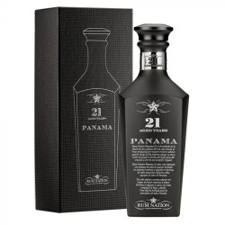 RUM NATION PANAMA BLACK 21YO DECANTER