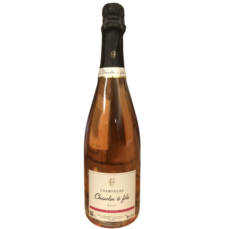 CHAMPAGNE ROSE BRUT CHEURLIN CL 75 CHAMPAGNE ROSE BRUT CHEURLIN CL 75