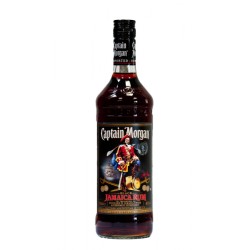 CAPITAN MORGAN  BLACK JAMAICA RUM  LT 1