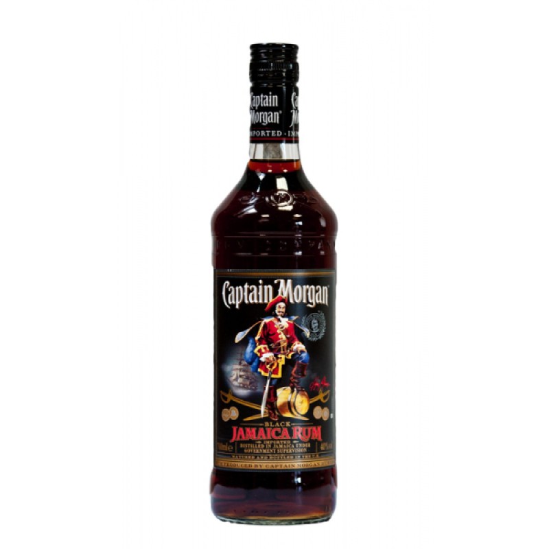 CAPITAN MORGAN BLACK JAMAICA RUM LT 1 CAPITAN MORGAN BLACK JAMAICA RUM LT 1