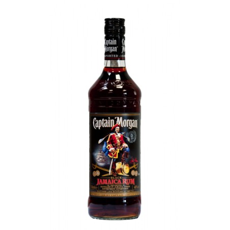 CAPITAN MORGAN  BLACK JAMAICA RUM  LT 1