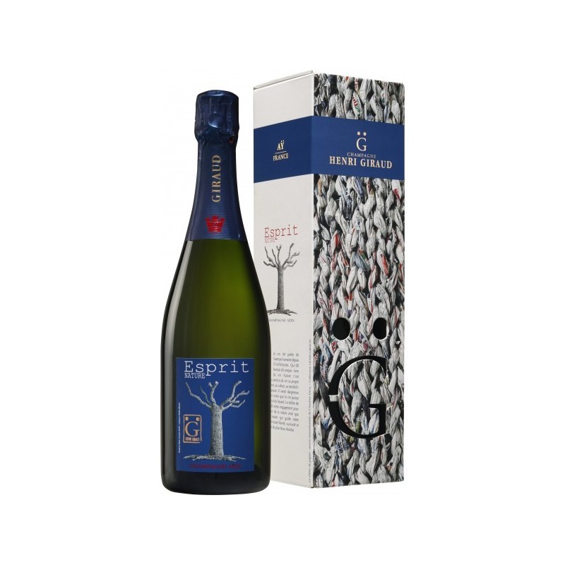 HENRI GIRAUD ESPRIT NATURE CHAMPAGNE LT 1,5 GIFT HENRI GIRAUD ESPRIT NATURE CHAMPAGNE LT 1,5 GIFT