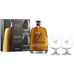 GRAPPA OF AMARONE BARR CL 35 + 2 CALICI BONOLLO