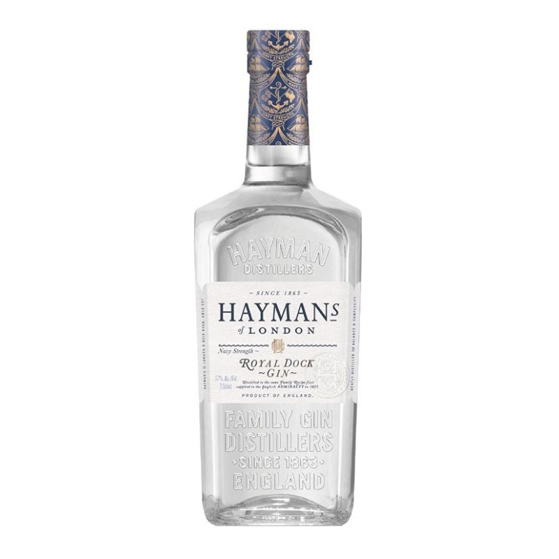 HAYMANS ROYAL DOCK NAVY GIN 57° CL 70