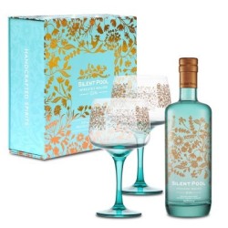 SILENT POOL  GIN 43° CL 70 + 2 BICCHIERI