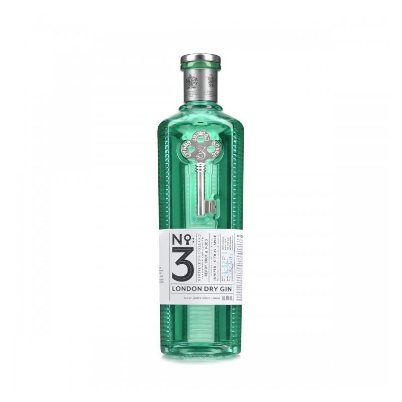 LONDON DRY GIN NR 3 46° CL 70 LONDON DRY GIN NR 3 46° CL 70