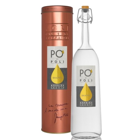 GRAPPA PO' MORBIDA DI POLI 40° CL 70 TUBO