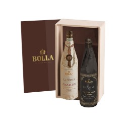 AMARONE + RIPASSO BOLLA DOCG CL 75 LE POIANE LEGNO