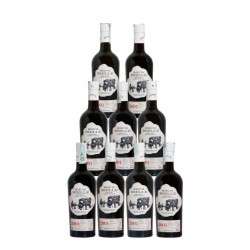 BIELLE RHUM CASK 2001 14 YO CL 70 SET 9 BOTT.