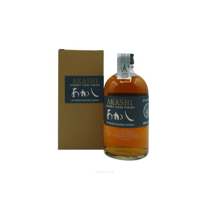 AKASHI BLENDED WHISKY SHERRY CASK CL 50 40° JAPAN AKASHI BLENDED WHISKY SHERRY CASK CL 50 40° JAPAN