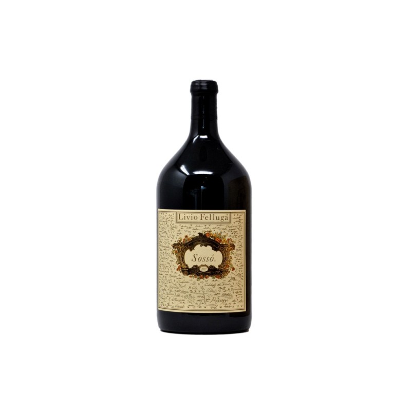 SOSSO' MERLOT RISERVA DOC COF 2016 LT 3 FELLUGA SOSSO' MERLOT RISERVA DOC COF 2016 LT 3 FELLUGA