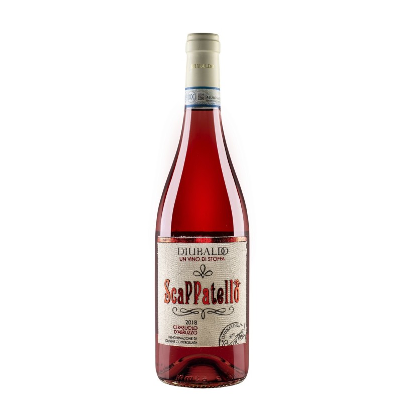SCAPPATELLO CERASUOLO ABR. DOC '20 CL 75 DIUBALDO SCAPPATELLO CERASUOLO ABR. DOC '20 CL 75 DIUBALDO
