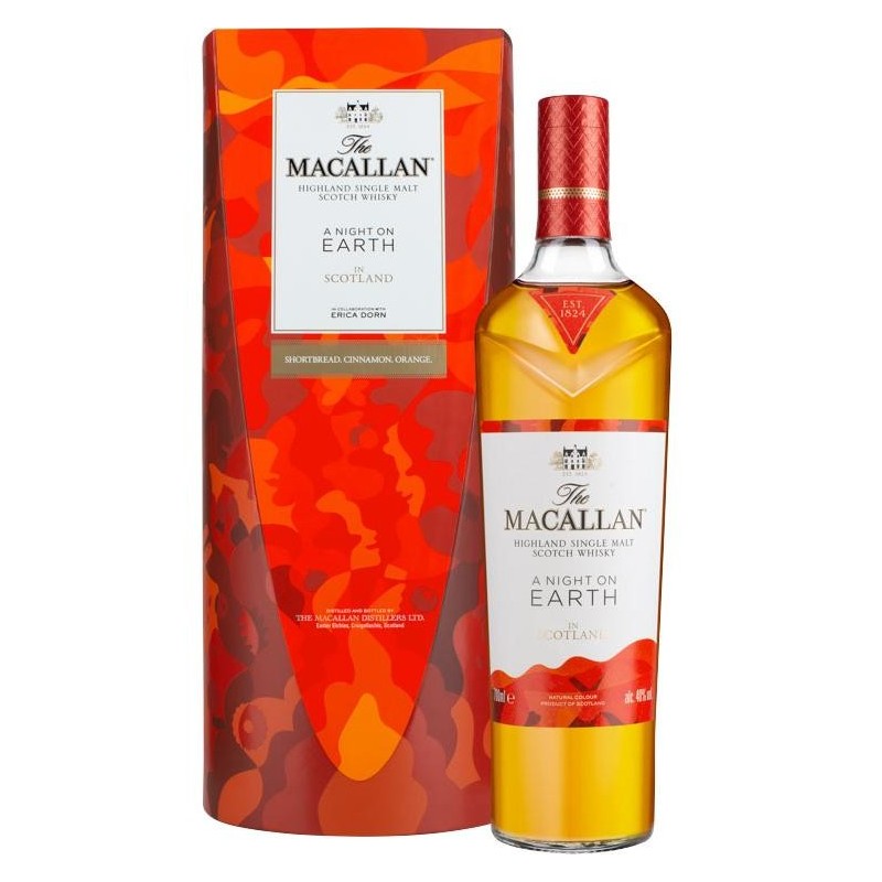 WHISKY THE MACALLAN NIGHT ON EARTH 40° cl 70 WHISKY THE MACALLAN NIGHT ON EARTH 40° cl 70
