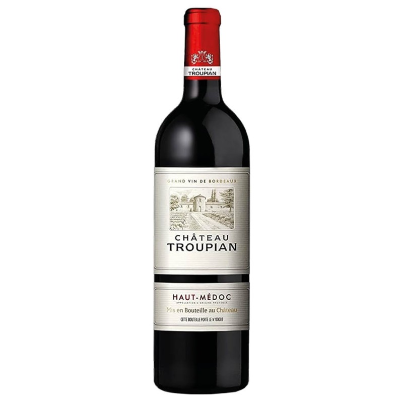 CHATEAU HAUT MEDOC 2018 TROUPIAN CL 75 CHATEAU HAUT MEDOC 2018 TROUPIAN CL 75