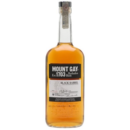 RUM MOUNT GAY BLACK LABEL 43° LT 1,00