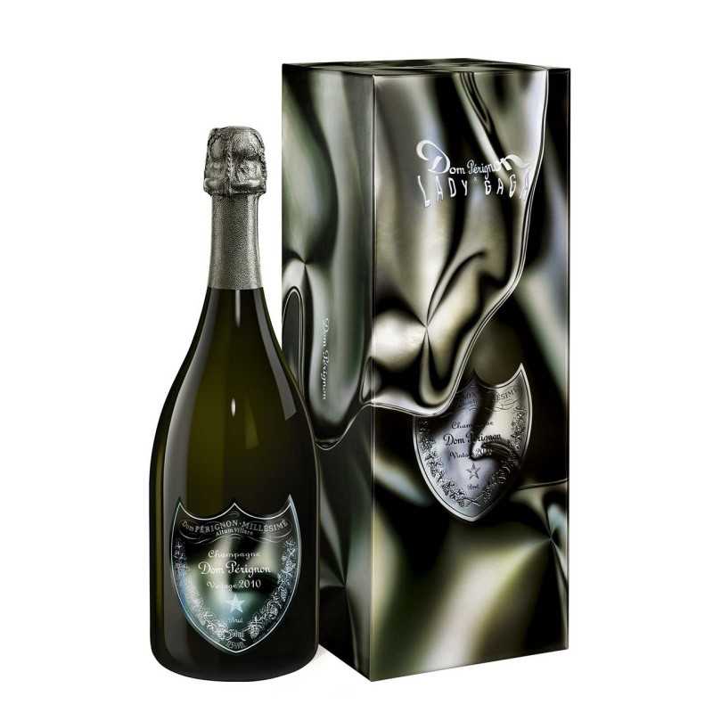 DOM PERIGNON CHAMPAGNE 2010 CL 75 lady gaga DOM PERIGNON CHAMPAGNE 2010 CL 75 lady gaga
