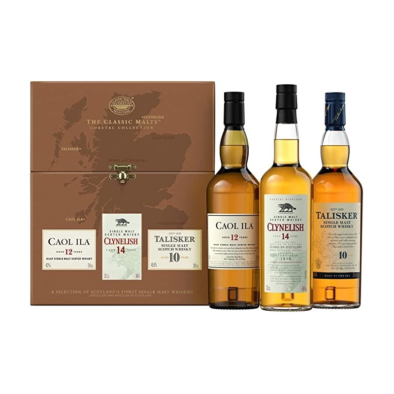 COASTAL COLLECTION 45,8° WHISKY  CL 20 X3