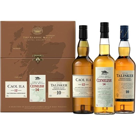 COASTAL COLLECTION 45,8° WHISKY  CL 20 X3