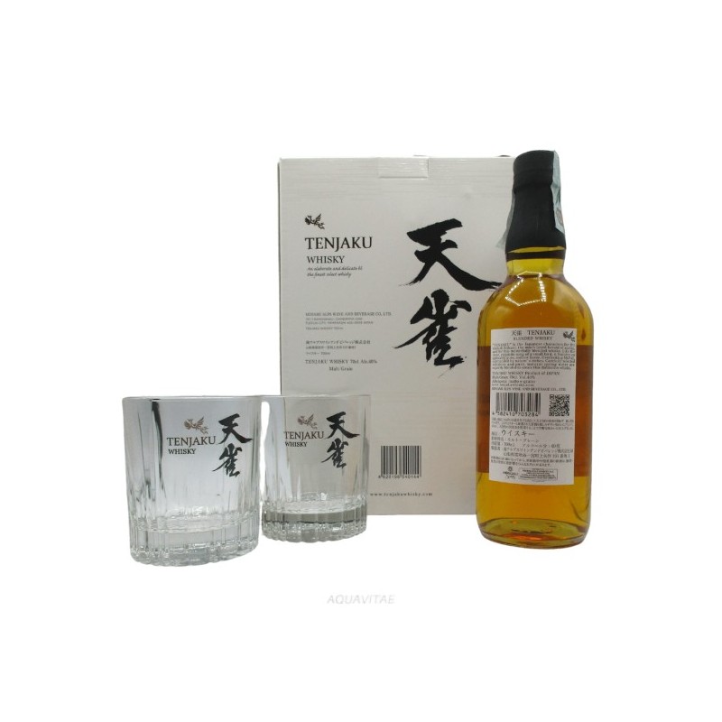 TENJAKU WHISKY CL 70 GR.40° JAPAN KIT 02 BICCHIERI