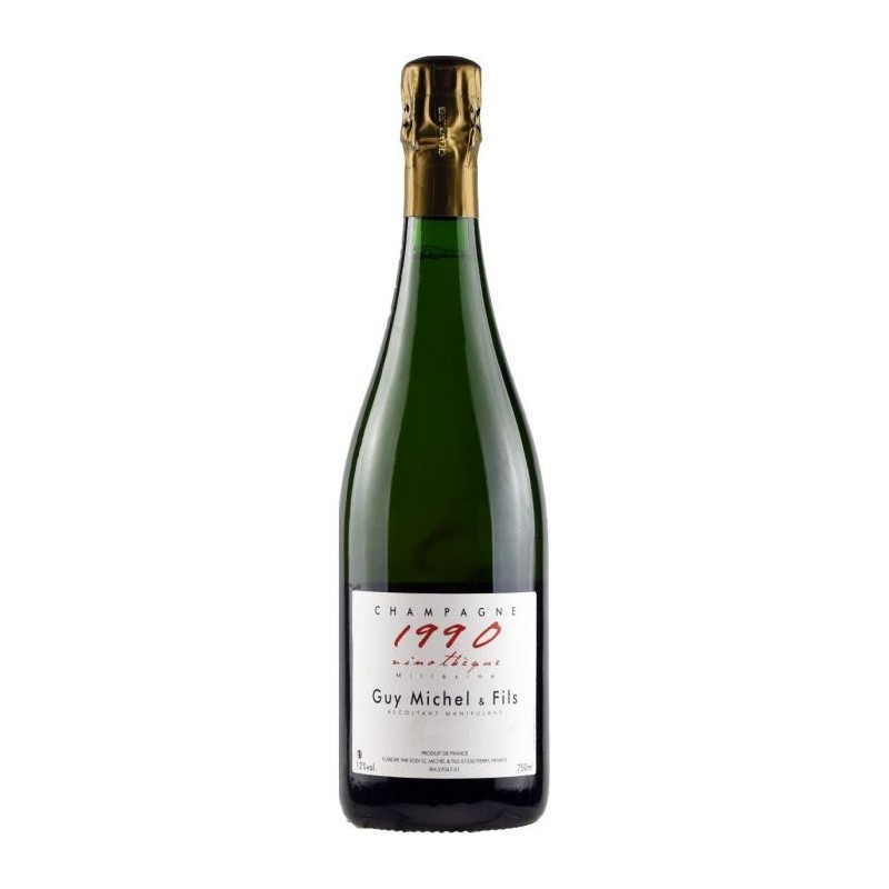 CHAMPAGNE VINOTHEQUE MILL. GUY MICHEL 1990 CL 75 CHAMPAGNE VINOTHEQUE MILL. GUY MICHEL 1990 CL 75
