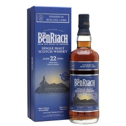 WHISKY BENRIACH MOSCATEL 22 YO 46 % CL 70