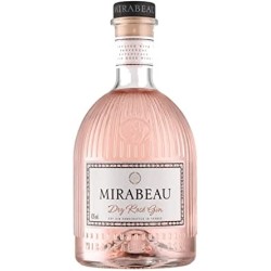MIRABEAU DRY GIN ROSE'  44° CL 70