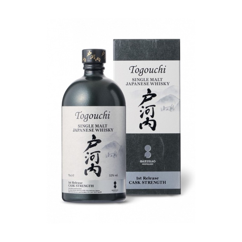 TOGOUCHI WHISKY 1ST RELEASE CL 70 GR.40° JAPAN