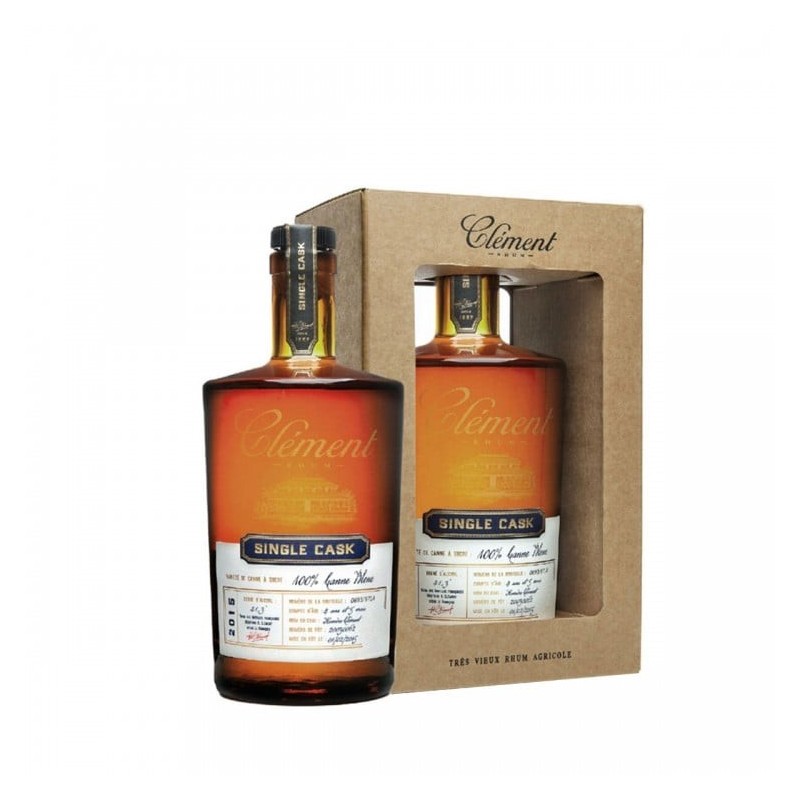 CLEMENT RHUM SINGLE CASK AGRICOLE CANNE BLEUE CL50 CLEMENT RHUM SINGLE CASK AGRICOLE CANNE BLEUE CL50