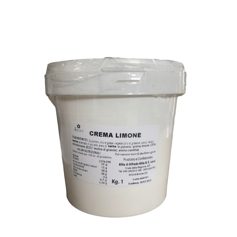 CREMA LIMONE KG  1 SOFI  ALLIA