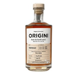 RUM ORIGINI TRINIDAD  TDL 2005 TUBO 70,1%