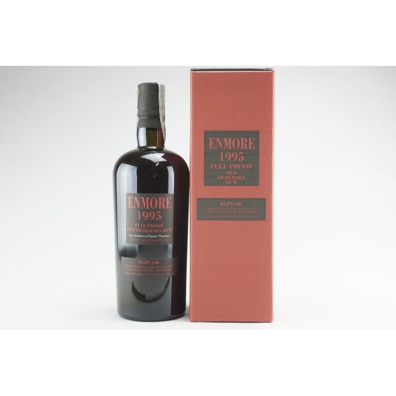 RUM ENMORE 1995 16 YO FULL PROOF CL 70 VELIER RUM ENMORE 1995 16 YO FULL PROOF CL 70 VELIER