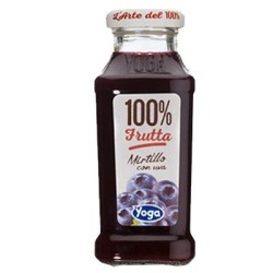 SUCCO YOGA MIRTILLO 100% ML.200 X 12