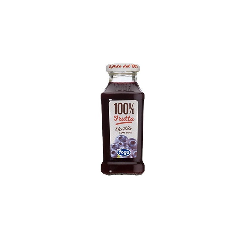 SUCCO YOGA MIRTILLO 100% ML.200 X 12