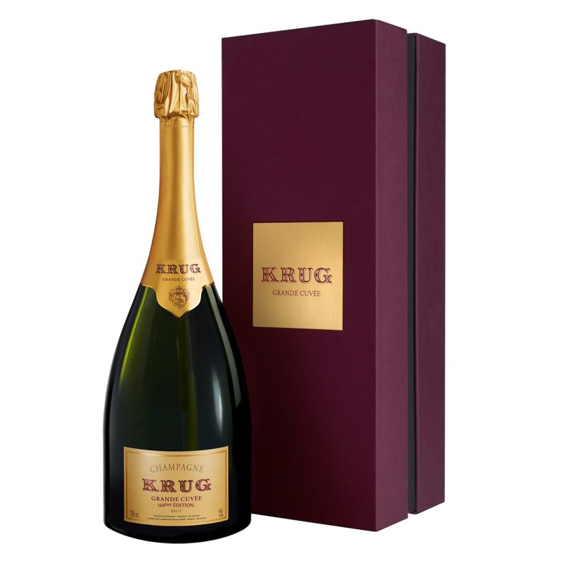 KRUG GRANDE CUVEE COFFRET 1,5 LT MAGNUM KRUG GRANDE CUVEE COFFRET 1,5 LT MAGNUM