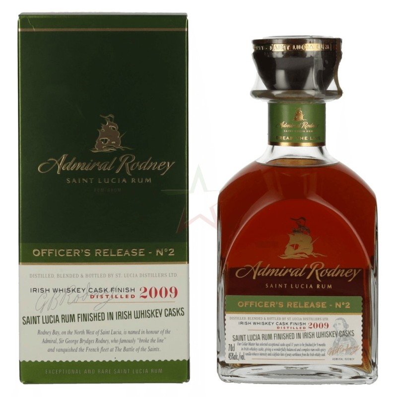 RUM HMS OFFICER'S RELEASE NR2 2009 CL 70 A.RODNEY RUM HMS OFFICER'S RELEASE NR2 2009 CL 70 A.RODNEY