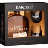 RON BARCELO' RUM IMPERIAL 38° CL. 70 + 2 BICCHIERI