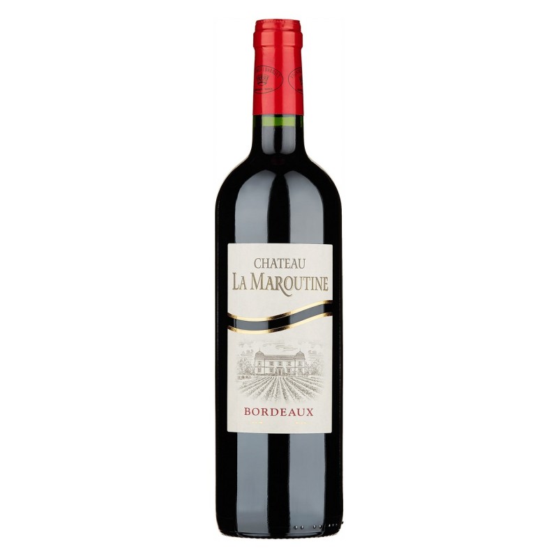 CHATEAU LA MAROUTINE BORDEAUX ROUGE '18 CL 75 CHATEAU LA MAROUTINE BORDEAUX ROUGE '18 CL 75