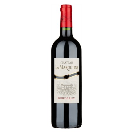 CHATEAU LA MAROUTINE BORDEAUX ROUGE '18 CL 75