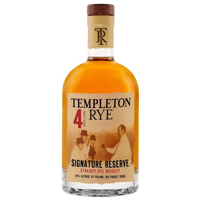 TEMPLETON RYE WHISKY 4YO 40° CL. 70 TEMPLETON RYE WHISKY 4YO 40° CL. 70