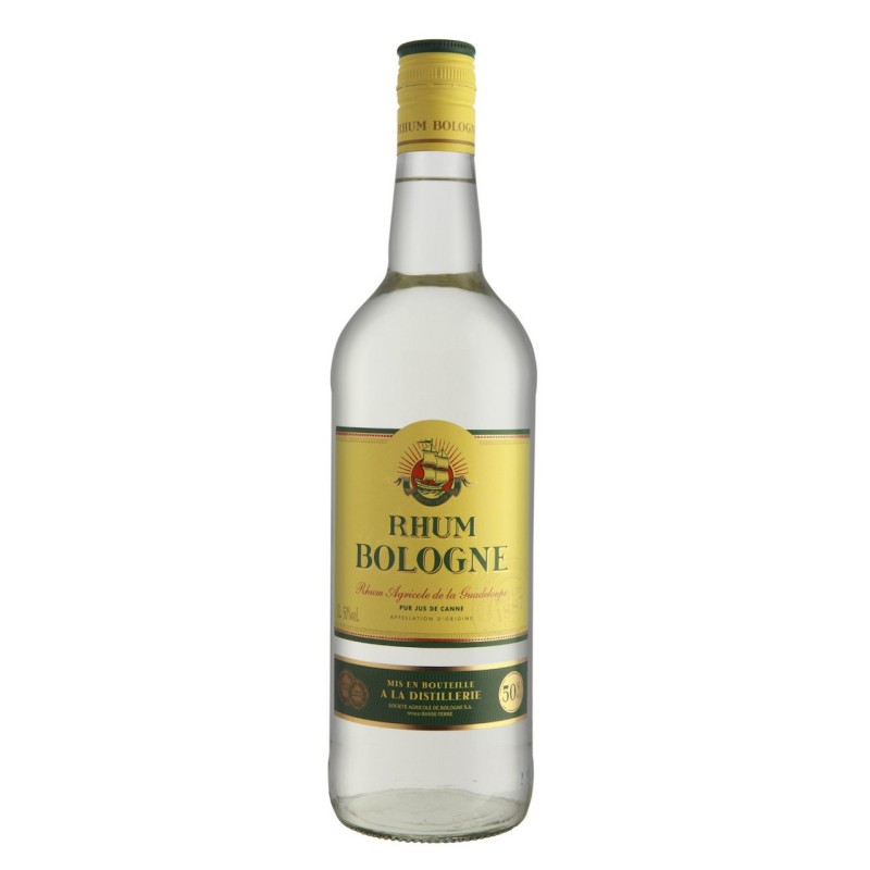 RHUM BOLOGNE BLANC AGRICOL 50° LT 1,00