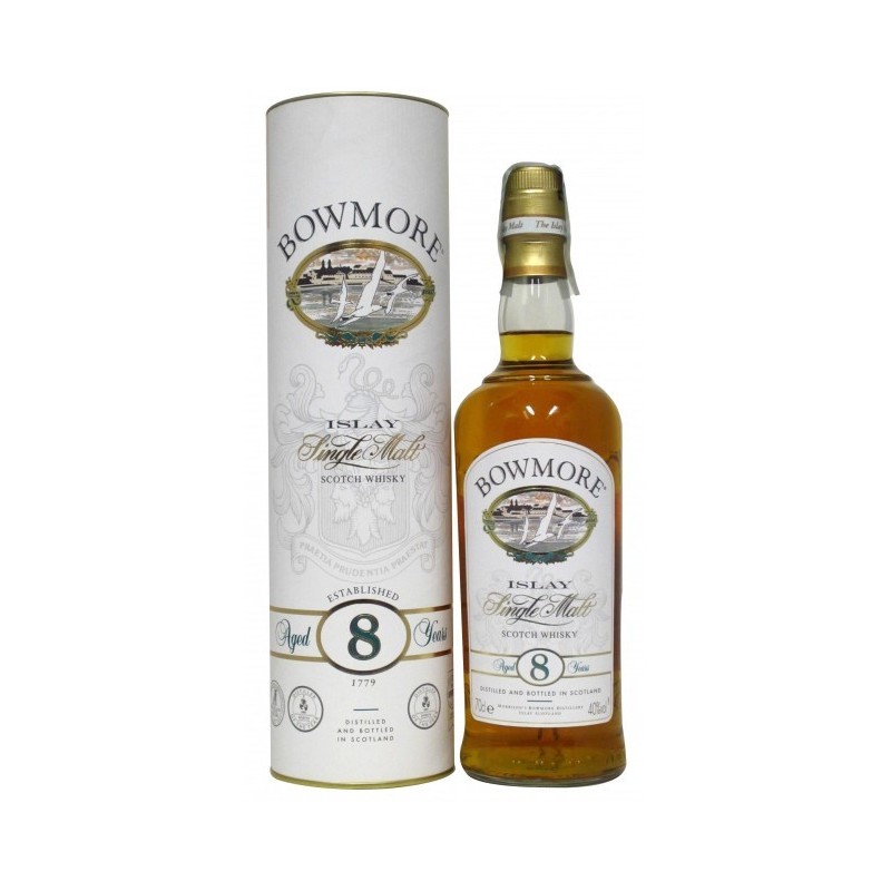 WHISKY BOWMORE 8YO  ISLAY MALT 40% CL 70