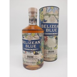 BELIZEAN BLUE RUM SIGN. BLEND 40° CL 70