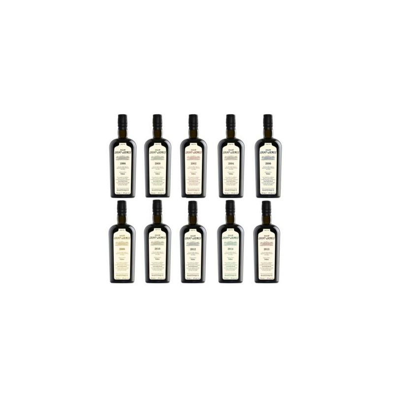 SAINT JAMES 25° AOC ANNIVERSARY FULL SET 10 BT SAINT JAMES 25° AOC ANNIVERSARY FULL SET 10 BT