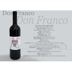 AGLIANICO DOP DON FRANCO '17 CL 70 CARDONE